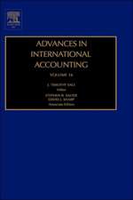 Advances in International Accounting