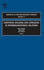 Competence Building and Leveraging in Interorganizational Relations