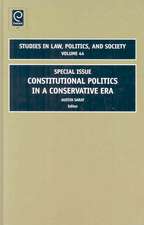 Constitutional Politics in a Conservative Era – Special Issue