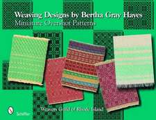 Weaving Designs by Bertha Gray Hayes: Miniature Overshot Patterns