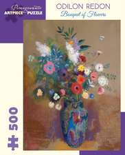 ODILON REDON: BOUQUET OF FLOWERS 500-PIE