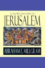 Short History of Jerusalem