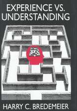 Experience Versus Understanding: Understanding Yourself in Twenty-First Century Societies