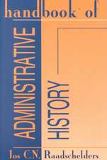 Handbook of Administrative History