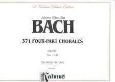 371 4-PART CHORALES VOL 1