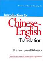 Introduction to Chinese-English Translation