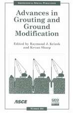 Advances in Grouting and Ground Modification