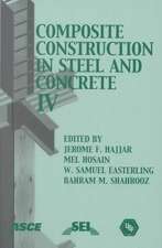 Composite Construction in Steel and Concrete IV