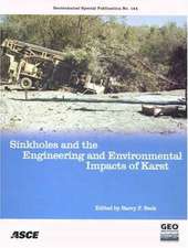 Sinkholes and the Engineering and Environmental Impacts of Karst