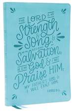 NKJV, Thinline Bible, Verse Art Cover Collection, Leathersoft, Teal, Red Letter, Comfort Print