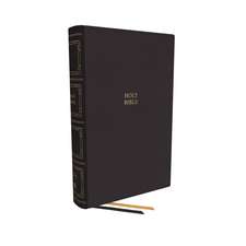 KJV, Paragraph-style Large Print Thinline Bible, Leathersoft, Black, Red Letter, Comfort Print