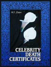 Celebrity Death Certificates: 