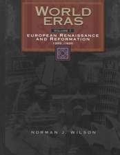 The European Renaissance and Reformation (1350-1600)
