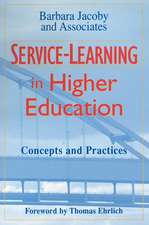 Service–Learning in Higher Education: Concepts and Practices