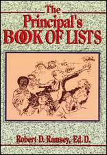 The Principal′s Book Of Lists