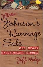 Mrs. Johnson's Rummage Sale: And Other Stewardship Dramas