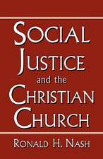 Social Justice and the Christian Church