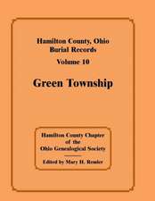 Hamilton County, Ohio, Burial Records, Volume 10, Green Township