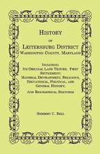 History of Leitersburg District, Washington County, Maryland