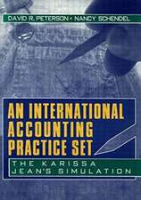 An International Accounting Practice Set: The Karissa Jean's Simulation