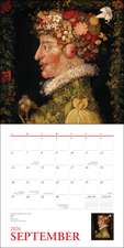 Great Works of the Louvre 2026 Wall Calendar