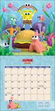 SpongeBob SquarePants 2026 Wall Calendar (Includes Stickers)