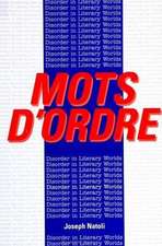 Mots d'Ordre