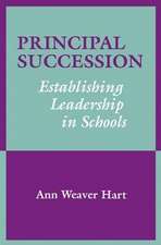 Principal Succession: Establishing Leadership in Schools