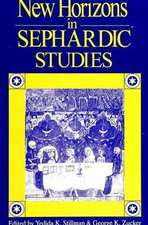 New Horizons in Sephardic Studies