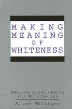 Making Meaning of Whiteness