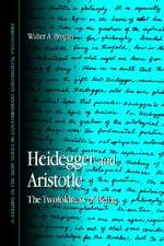 Heidegger and Aristotle