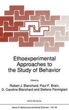 Ethoexperimental Approaches to the Study of Behavior