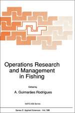 Operations Research and Management in Fishing: Proceedings of the NATO Advanced Study Institute on Operations Research and Management in Fishing Póvoa de Varzim, Portugal March 25–April 7, 1990