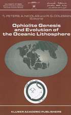 Ophiolite Genesis and Evolution of the Oceanic Lithosphere: Proceedings of the Ophiolite Conference, held in Muscat, Oman, 7–18 January 1990