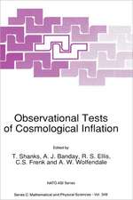 Observational Tests of Cosmological Inflation