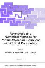 Asymptotic and Numerical Methods for Partial Differential Equations with Critical Parameters