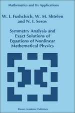 Symmetry Analysis and Exact Solutions of Equations of Nonlinear Mathematical Physics