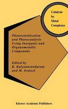 Photosensitization and Photocatalysis Using Inorganic and Organometallic Compounds