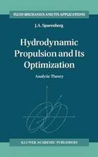 Hydrodynamic Propulsion and Its Optimization: Analytic Theory