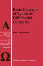 Basic Concepts of Synthetic Differential Geometry