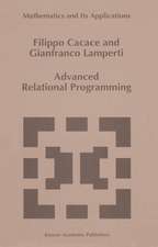 Advanced Relational Programming