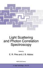 Light Scattering and Photon Correlation Spectroscopy