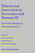 Educational Innovation in Economics and Business III