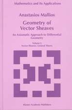 Geometry of Vector Sheaves: An Axiomatic Approach to Differential Geometry Volume II: Geometry. Examples and Applications