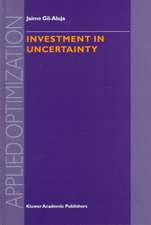 Investment in Uncertainty