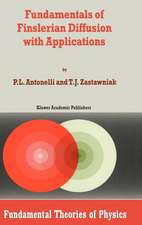 Fundamentals of Finslerian Diffusion with Applications