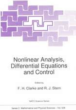 Nonlinear Analysis, Differential Equations and Control