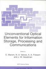 Unconventional Optical Elements for Information Storage, Processing and Communications