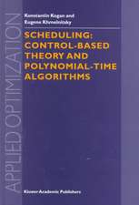 Scheduling: Control-Based Theory and Polynomial-Time Algorithms