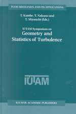 IUTAM Symposium on Geometry and Statistics of Turbulence: Proceedings of the IUTAM Symposium held at the Shonan International Village Center, Hayama (Kanagawa-ken), Japan, November 1–5, 1999